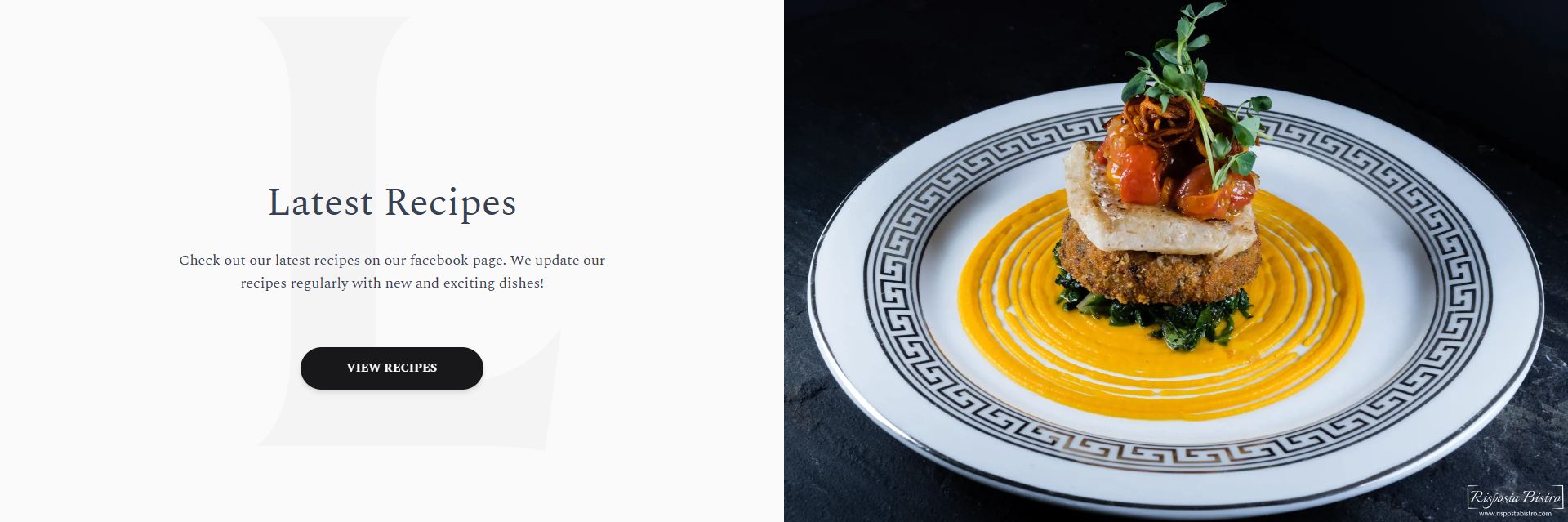 A close-up view of a plated dish.